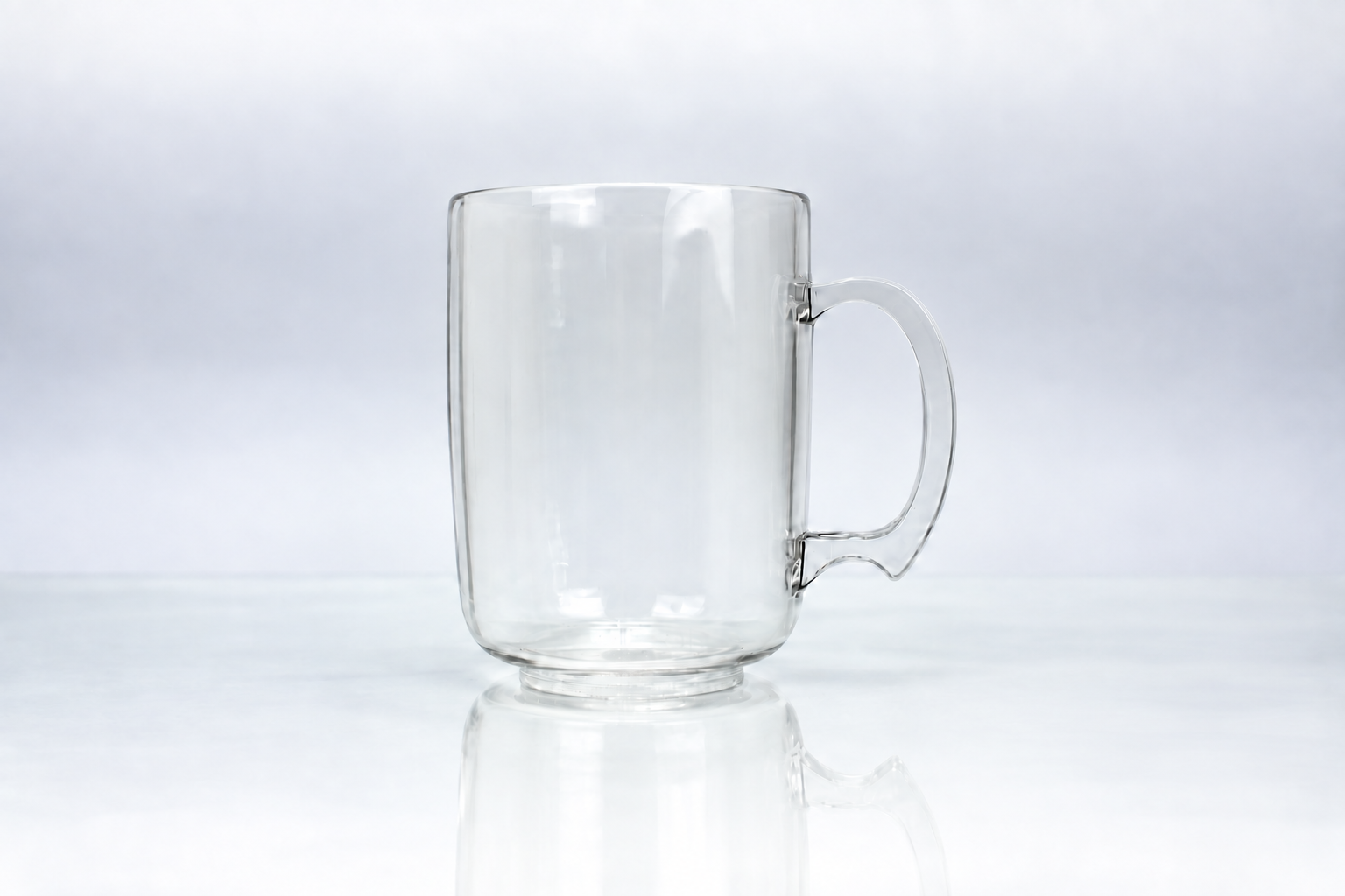 Taza de policarbonato: 1,45 € en lugar de 2,45 €.