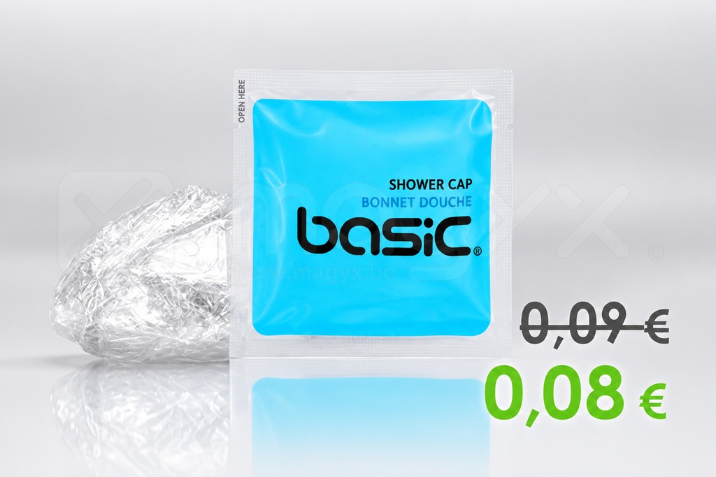 [0,08€] Bonnet de douche Basic